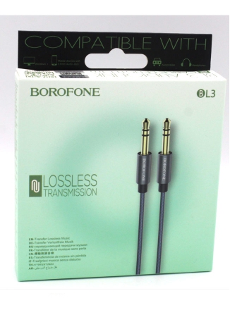 Borofone  AUX Jack 3.5 - Jack 3.5 mm BL3 1.0, ,  