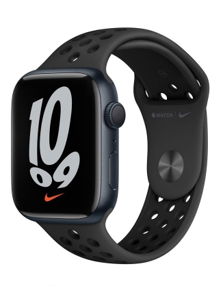 Apple Watch Series 7 45mm Aluminium with Nike Sport Band, , R (MKNC3RU/A)