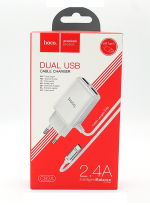 HOCO    2-USB, C82A +  USB iPhone Lightning 