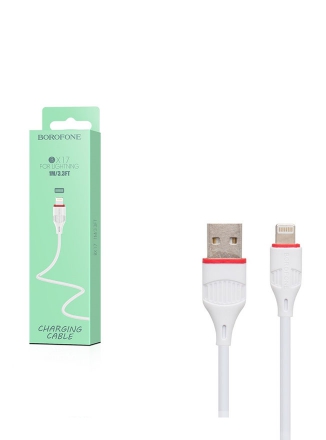 Borofone  USB - iPhone Lightning BX17 1 White