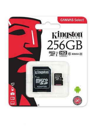 Kingston   Micro SDXC 256Gb Class 10 