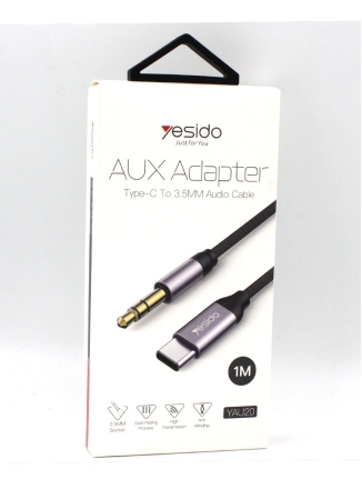 Yesido  AUX Jack 3.5 - Type-C YAU-20 1.0, ,  