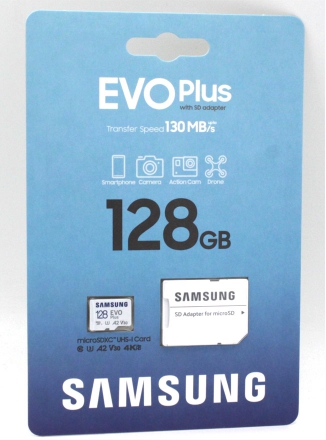 Samsung   microSDXC UHS-I U3 Samsung EVO PLUS 128 , 130 /, Class 10, MB-MC128KA/RU, 1 .,  SD