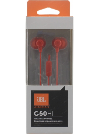 JBL  C50HI, red 